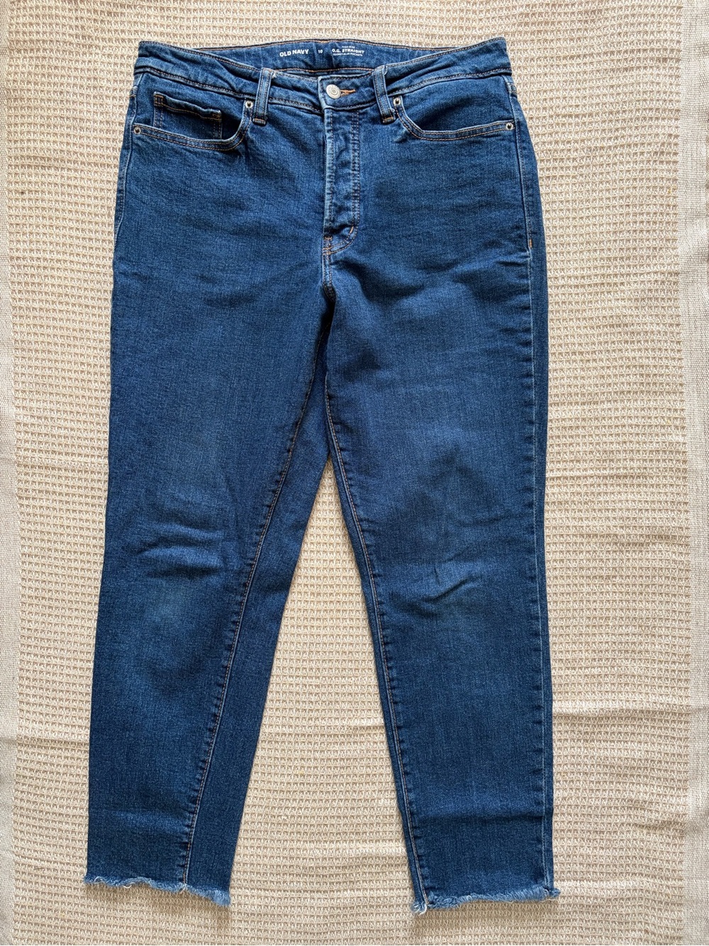 Old Navy High-Rise OG Straight Jeans 10